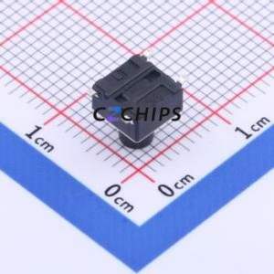 GT-TC089C-H070-L1 Tactile Switch SMD-4P,6x6mm Switch Single Pole Single Throw Round Button 1N Vertical Mount - Product Image 2