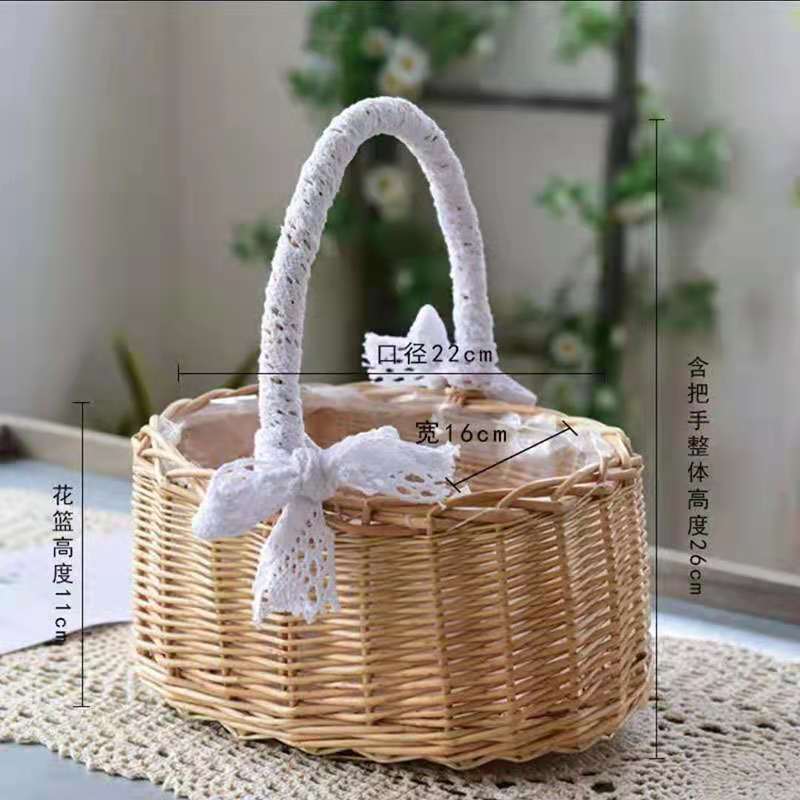 Poignée ovale en dentelle, longueur 16 cm, largeur 13 cm