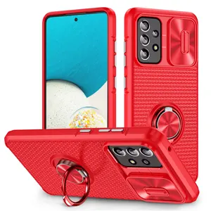 Kickstand Holder Car Magnetic Phone Case for Samsung Galaxy A54 A53 A52 Smart Mobile Phone Shells