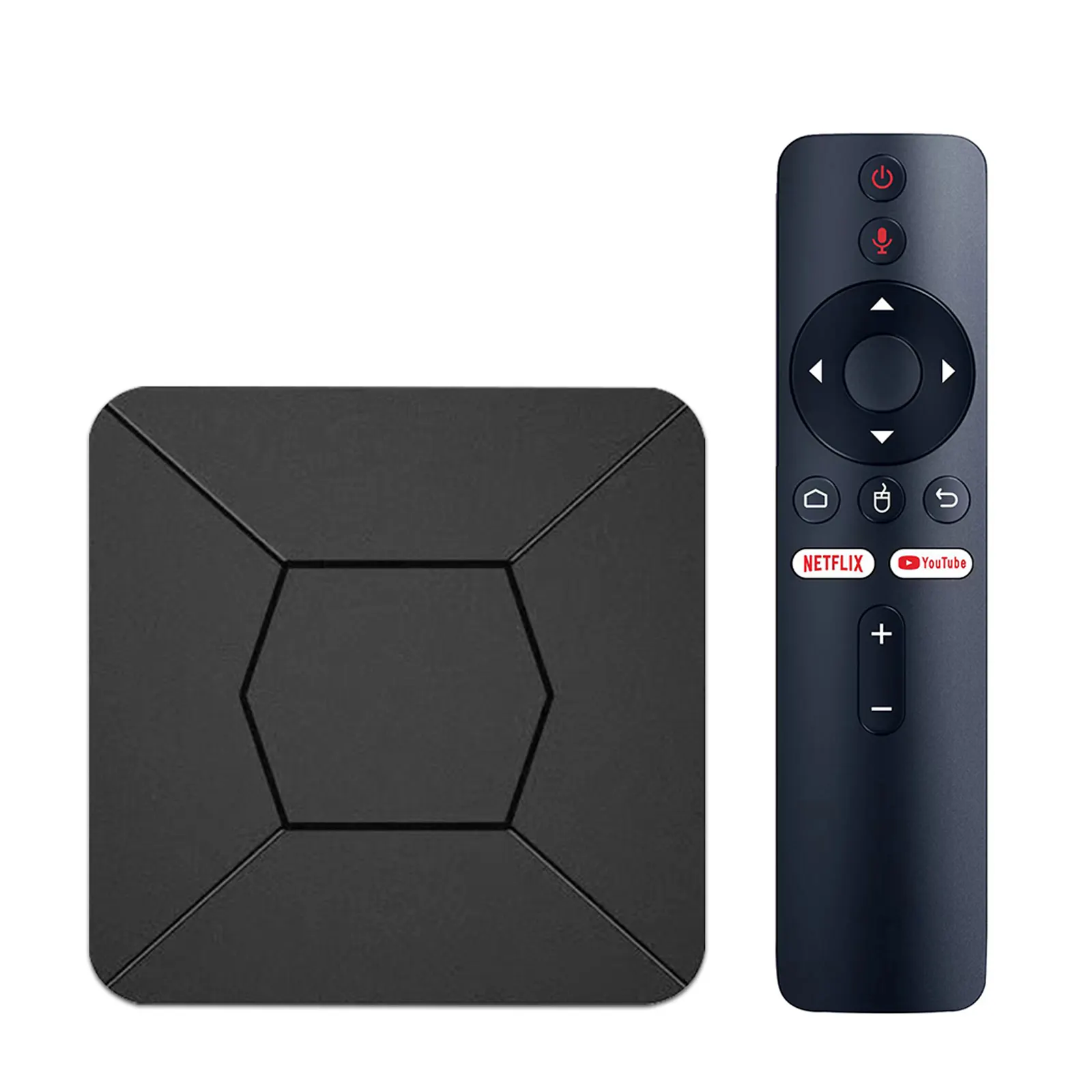 iATV mini tv box Q5 android tv box 10.0 android OS Allwinner H313 5g Wifi BT 5.2 BT remote 4K Media Player OTT smart TVBox mibox