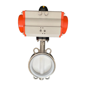 Válvula de mariposa de acero inoxidable, módulo accionado por <span class=keywords><strong>Motor</strong></span>, tipo oblea - Product Image 6