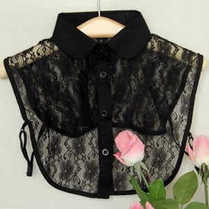 Colletto Staccabile in Pizzo per <span class=keywords><strong>Camicia</strong></span>, Decorativo per Abbigliamento Femminile - Product Image 4