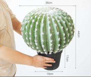 Plante Artificielle <span class=keywords><strong>D</strong></span>écorative en Plastique, Étiquette Personnalisée, Petits Clôtures, Treillis, Portails, <span class=keywords><strong>Cactus</strong></span> Artificiels - Product Image 4