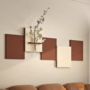 Pintura Decorativa Minimalista Italiana Geométrica para Entrada, Decoración del Hogar, Arte de Pared DIY, Lámpara LED, Pintura Colgante de Piedra Arenisca, Nueva - Product Image 3