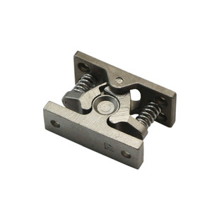 Heavy Duty <b>Door</b> Stopper Zinc Alloy <b>Spring</b> Latch Floor Mount Industrial Design Durable <b>Door</b> Catch - Product Image 3