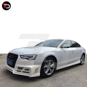 Kit carrosserie en vente d'usine avec pare-chocs avant, pare-chocs arrière, jupes latérales pour <span class=keywords><strong>Audi</strong></span> A5 Sportback <span class=keywords><strong>Cabriolet</strong></span> Coupé, transformation en style RW - Product Image 4
