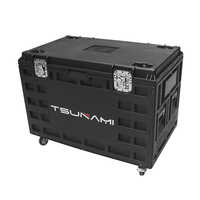 Flight case universel robuste pour téléviseurs 55, 60, 65 pouces, écrans plasma, rangement de câbles, transport de matériel DJ, scène, audio et éclairage