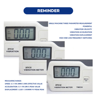 Vibrómetro portátil digital a precio de fábrica, medidor de vibración digital portátil para garantía de calidad, probador de vibración de calidad