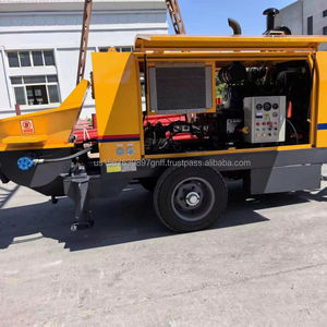 Pompe à béton pour remorque HBTS40 Pompe à béton à vendre - Product Image 1