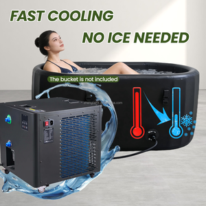 Refroidisseur de bain de glace ZT 1HP, compresseur et pompe pour bain de glace, télécommande, utilisation domestique, baignoire froide, bain froid - Product Image 4