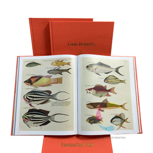 उच्च गुणवत्ता वाले एम्बेड फॉइल स्टैम्पिंग हार्डकवर बुक प्रिंटिंग लिनन हार्डकवर वेडिंग गेस्ट बुक - Product Image 6