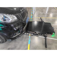 Robot AGV industriel pour parking de voitures, 3 tonnes, navigation laser SLAM, protection IP54, double mode, pour ligne d'assemblage automobile