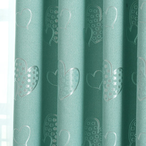 <span class=keywords><strong>Rideaux</strong></span> occultants modernes en jacquard <span class=keywords><strong>pour</strong></span> le salon, motif love, baie vitrée, <span class=keywords><strong>rideaux</strong></span> prêts à poser <span class=keywords><strong>courts</strong></span> - Product Image 3