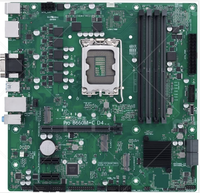 Motherboard Komersial Micro-ATX Pro B660M-C D4-CSM untuk Intel Generasi ke-12, PCIe 4.0, 2x Slot M.2, USB 3.2 Depan, SATA untuk Desktop
