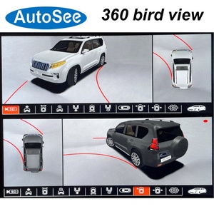 Phù hợp với ban đầu OEM màn hình cho Toyota <span class=keywords><strong>Land</strong></span> <span class=keywords><strong>Cruiser</strong></span> Prado lc250 chim Panorama xem 360 độ máy ảnh phía trước phía sau Surround ngược - Product Image 2
