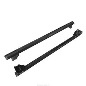 Barre transversale de toit en alliage d'aluminium Sibor pour Jeep Compass 05-10 avec capacité de 30 kg et supports en plastique - Product Image 1