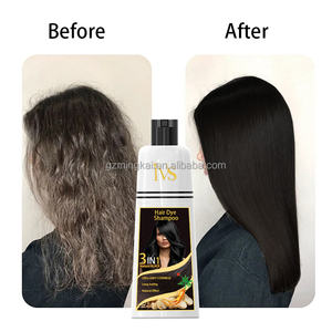 ODM Shampoo <span class=keywords><strong>tonale</strong></span> nero zenzero + Shampoo colore capelli neri OEM - Salon e fornitore di marchi al dettaglio - Product Image 2