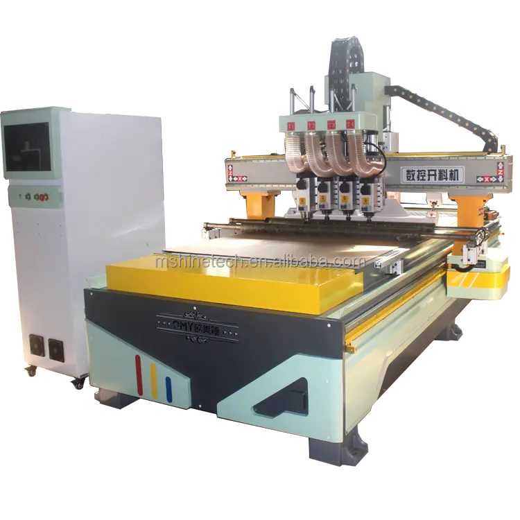 ATC CNC gỗ Router giá trong Pakistan gỗ Máy cắt Router/giường đôi thiết kế trong gỗ CNC Router