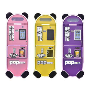 Máquina Expendedora de Palomitas de Maíz Comercial, Totalmente Automática, Inteligente, Digital, que Funciona con Monedas, con Ruedas, en Venta - Product Image 1