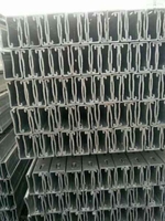 Viga de Acero Tipo C Galvanizada por Inmersión en Caliente de Alta Resistencia para Techos y Paredes en Construcción
