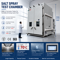 Chambre d'essai au sel grande capacité, machine de test de corrosion pour cycles d'humidification et de séchage, équipement de laboratoire