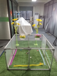 ผู้ผลิต8/10/12แผงพื้นที่ขนาดใหญ่คริลิคสุนัข Playpen รั้วโปร่งใสสำหรับสุนัข - Product Image 3