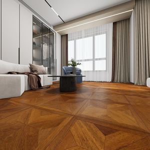 <span class=keywords><strong>Prix</strong></span> de plancher en bois véritable de <span class=keywords><strong>parquet</strong></span> de panneau d'ingénierie de chêne de linoléum de <span class=keywords><strong>bambou</strong></span> rustique de nature - Product Image 6