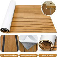 Revêtement de sol marin en mousse EVA personnalisable, plusieurs couleurs, pour bateaux, moderne, carré, auto-adhésif, lisse, à clipser, imperméable et antidérapant