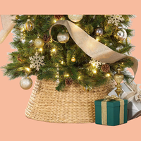 Sapin de Noël en forme de crayon, 150-270 cm (5-9 pieds), gain de place, écologique, haute qualité, avec cônes de pin, pour intérieur, directement de l'usine