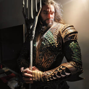 Decoración para el Hogar, Estatua de Personaje de Película de DC, <span class=keywords><strong>Aquaman</strong></span>, Busto de Fibra de Vidrio, Arte Decorativo, Regalo, Artesanía de Resina - Product Image 6