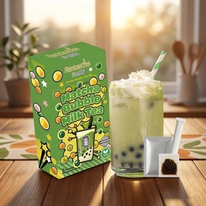 Kit de Té de Burbujas Sabor Matcha, Caja de 150g, Origen Taiwán, Vida Útil de 2 Años - Product Image 1