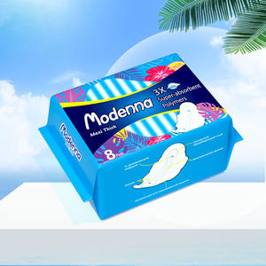 Toallas Sanitarias Molped de Alta Calidad de 240 mm con Iones Negativos, Algodón Orgánico Transpirable, con Alas y Super Absorbencia para Mujeres - Product Image 4