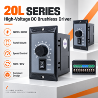 Contrôleur de moteur BLDC AC220V avec vitesse réglable, marche avant/arrière et protections multiples pour applications industrielles