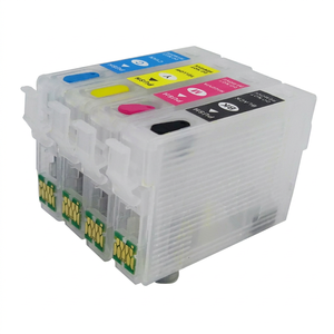 Cartouches d'encre rechargeables compatibles Epson T1951, 4 couleurs, pour imprimante XP 101 201 211, alimentation continue - Product Image 1