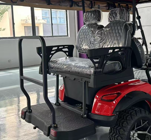 Voitures de golf électriques légères d'<span class=keywords><strong>occasion</strong></span> bon marché, 2+2 places, fabriquées en Chine, avec batterie au lithium, à vendre - Product Image 3