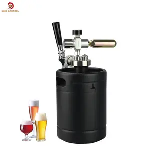 Dispensador de barril de cerveza artesanal de alta calidad para fiesta, Picnic, Kit dispensador de cerveza casera