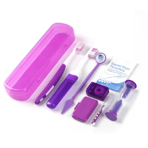 Tragbare zahnorthodontik-Kits Zahnseide Zahnbürste für Erwachsene