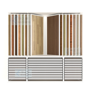 Thiết Kế Mới Mặt Đất Gạch Tủ Trang Hiển Thị Chuyển Đá Cẩm Thạch Khảm Hiển Thị Kệ Cho Woodflooring Kim Loại Hiển Thị Ngăn Kéo - Product Image 2