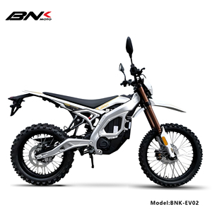 มอเตอร์ไซค์วิบาก BNK รุ่นใหม่ 72V 10KW ใช้พลังงานแบตเตอรี่ลิเธียม ความเร็ว 100 กม./ชม. โครงเหล็ก สำหรับผู้ใหญ่ ระบบควบคุมแบบเวกเตอร์ เร่งความเร็วได้อย่างราบรื่น - Product Image 2