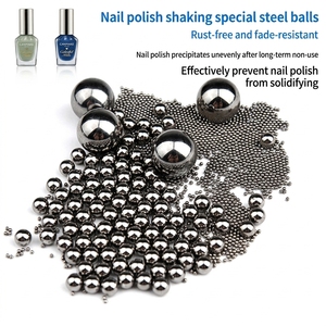 Billes solides en acier inoxydable AISI304 à bas prix, 4,763 mm, 4 mm, 5 mm, 6 mm, pour mélange, agitation et remuage de vernis à <span class=keywords><strong>ongles</strong></span>, 100 pièces/paquet - Product Image 1