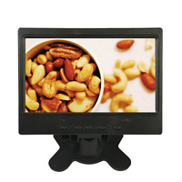 Moniteur LCD de petite taille 7 8 10 12 pouces Entrée VGA HDM BNC DVI AV Moniteur PC