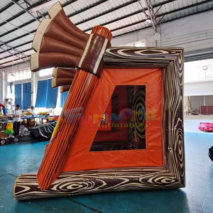 เกมขว้างขวานเป่าลมแบบอินเตอร์แอคทีฟสำหรับเล่นกลางแจ้ง สนุกสนานสำหรับผู้เล่นสองคน เหมาะสำหรับงานปาร์ตี้และกิจกรรมต่างๆ - Product Image 3