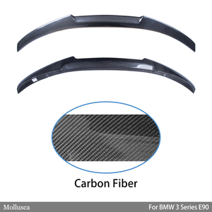 For 3 Series E90 4Door/E90 M3 M4 Style Carbon Fiber <b>Rear</b> <b>Spoiler</b> Trunk Wing 2004-2011 - Product Image 2