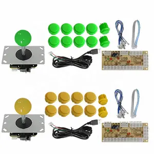 Joystick DIY Kit Arcade Joystick Joystick 12 volt, pulsante ovale