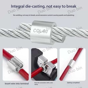 <span class=keywords><strong>Terminal</strong></span> Blok Tembaga Duobin CCT Berlapis Timah 230V untuk Kabel Listrik dan Penggunaan Baterai - Product Image 2