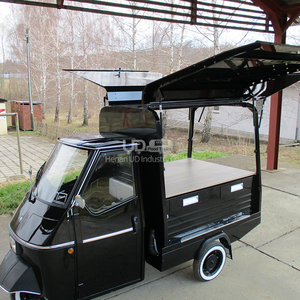 Tricycle à 3 roues, chariot à hot-dogs, chariot à glaces, chariot alimentaire mobile électrique, chariot à café, chariot à pizza, camion de restauration rapide, Piaggio <span class=keywords><strong>Ape</strong></span> - Product Image 1