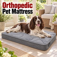 Matelas orthopédique pour chien en gros avec housse extérieure amovible et profil de 11 cm sur noyau en fibre de coco naturelle pour marques