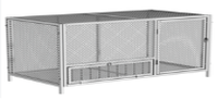 Cage à volailles renforcée et cryptée, en treillis métallique anti-furets, pour poulets, canards, oies, lapins, pigeons, élevage intérieur et extérieur