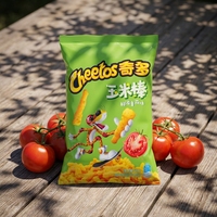 Groothandel Exotische Snack Cheetoss 50g Maïssticks Aardappelchips Knapperige Gepofte Snack Exotische Smaak Bulkverpakking