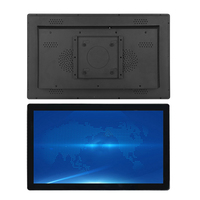 Panel PC Industrial Sin Ventilador de 21.5 Pulgadas, Pantalla Táctil Capacitiva Frontal IP65, Computadora Todo en Uno I3/i5/i7, Montaje en Pared, Panel Táctil